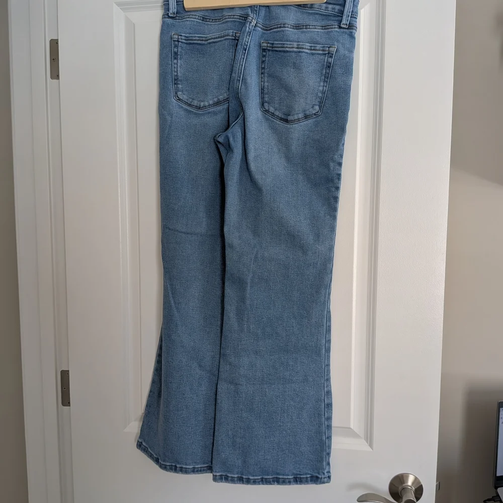 LC Lauren Conrad Light Blue Wide Leg Jeans - Picture 2 of 3